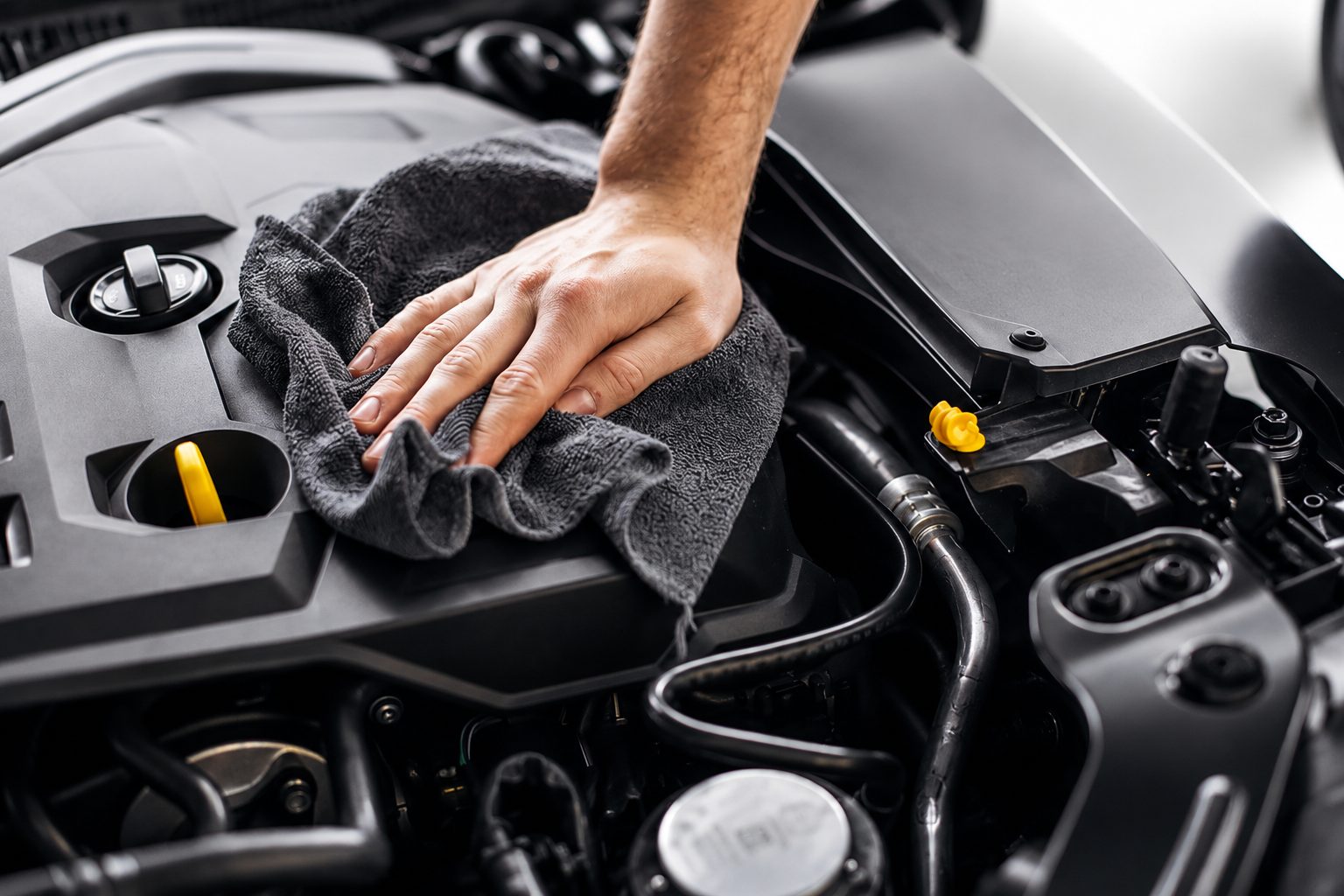 Engine bay detailing